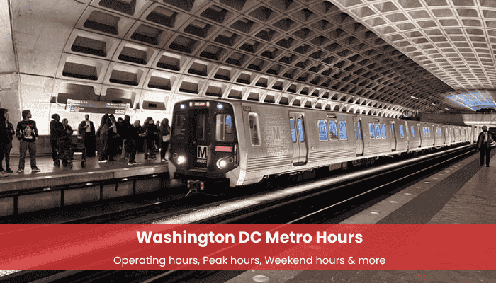 DC Metro Hours