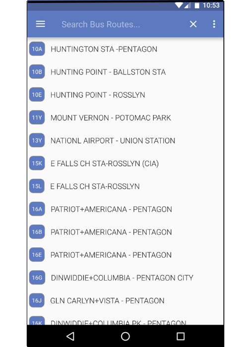 DC Metro App