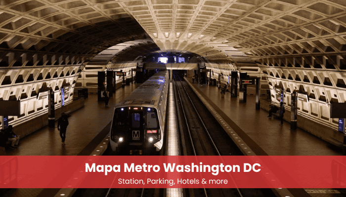 Mapa Metro Washington DC Routes, Lines & PDF Guide